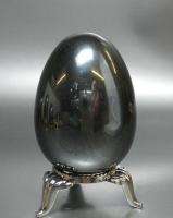 Hematite Egg w/Display Stand ~ Crystal Healing     