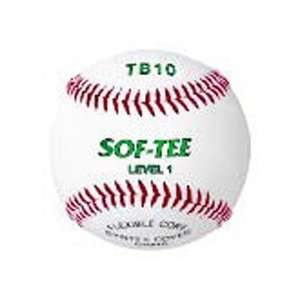  Martin TB10 Level One Tee Balls WHITE ONE DOZEN Sports 