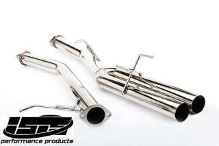   S13 ISIS Performance EP Straight Pipes Dual Tips 3 Exhaust  