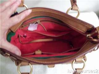 You are bidding on a New Dooney and Bourke Florentine Leather Satchel 