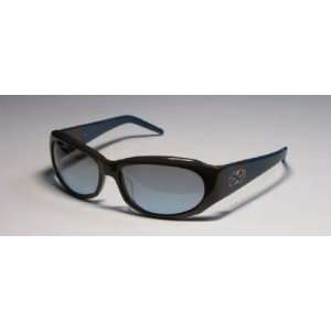  Escada SES 066 brown / dark teal (9FR) 58 SunGlasses 