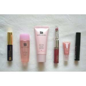 pcs Estee Lauder & Clinique Mixed Makeup Gifts Set, no makeup bag 