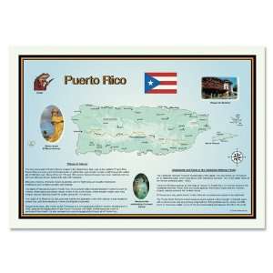  Puerto Rico Recycled Paper Placemats