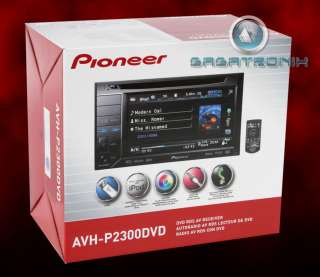 Pioneer AVH P2300DVD MULTIMEDIA RECEIVER BRAND NEW  