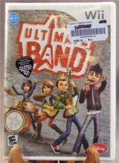 Ultimate Band Video Game   Nintendo Wii  