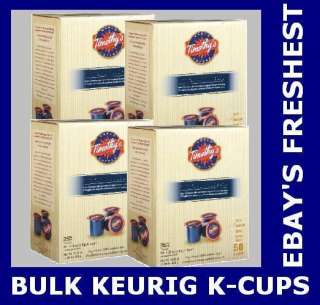 200 K Cup Timothys Coffee for Keurig, 5 flavors, FRESH  