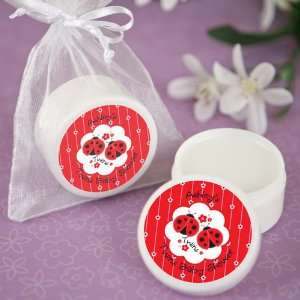   Ladybugs   Personalized Lip Balm Baby Shower Favors Toys & Games