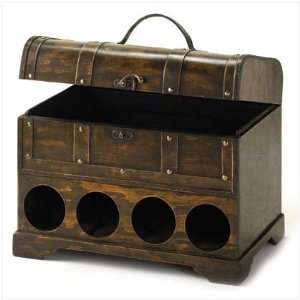  Replica Steamer Trunk Wine Rack 