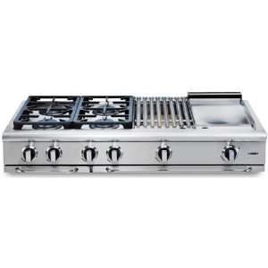   Series Liquid Propane 8 Burner Cooktop   Stainless Steel Appliances