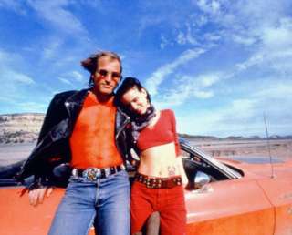   Mickey Knox and Juliette Lewis as Mallory Knox in Natural Born Killers