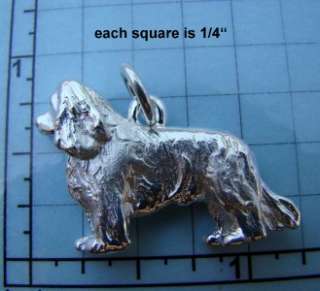 STERLING SILVER CAVALIER KING CHARLES SPANIEL PENDANT  