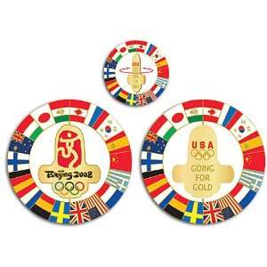  Beijing 2008 Aminco Historical Summer Games Pin Sports 