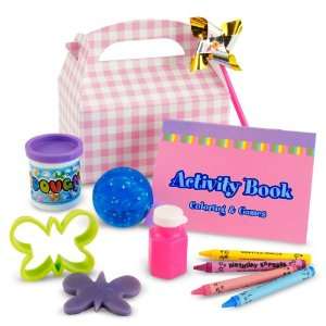    Lets Party By Girls Little 1 Party Favor Box 