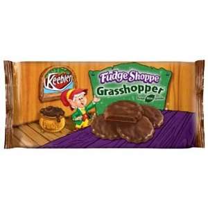 Keebler Fudge Shoppe Grasshopper Fudge Mint Cookies 10 oz (Pack of 12 