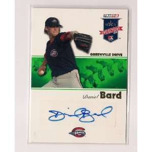  2008 Tristar 127 Green Autograph Daniel Bard 22/50 