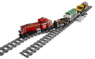 lego city red cargo train 3677 limited edition exclusive set