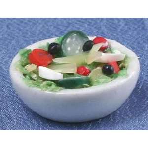  Dollhouse Miniature Salad 