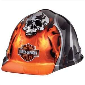  Harley Davidson HDHHAT30 High Gloss Orange Hard Hat with 