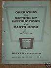   Oliver 105 Rake Parts Manual items in Surplus Manuals 