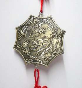 Metal Chinese Money Buddha Blessing Lucky Hanging Charm  