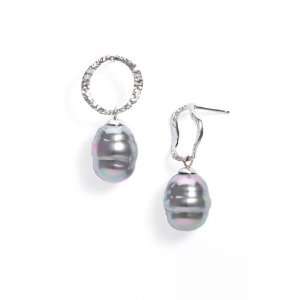  Majorica 12mm Baroque Pearl Drop Earrings Jewelry