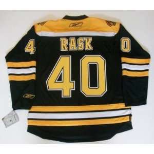  Tuukka Rask Boston Bruins Home Jersey Real Rbk Large 
