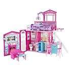 Mattel Barbie House Vacation Glam Dollhouse Play
