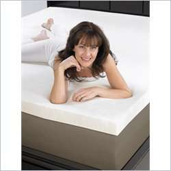   Natural Eco Friendly 2 Inch Thick Memory Foam Mattress Topper [165766