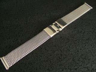 NOS 5/8 Kreisler White Gold gf Mesh Vintage Watch Band  