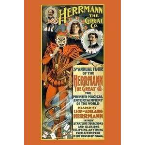 Vintage Art Herrmann the Great Co. 3rd annual tour of the Herrmann the 