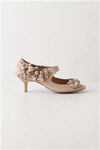   Nelumbo Kitten Heels Leather Shoes Miss Albrights 9 Size 9.5  