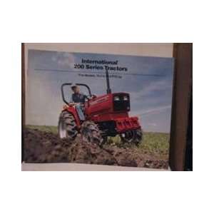 international harvester 200 series tractors. brochures international 