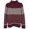 WeSC Finley Sweater   Mens   Maroon / White