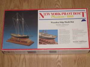 New York Pilot Boat Phantom 1868 wooden boat model kit  