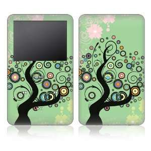  Apple iPod 5th Gen Video Skin Decal Sticker   Girly Tree 