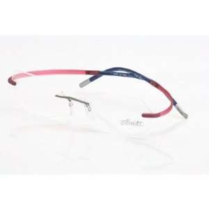  Silhouette Eyeglasses Spx Art Chassis 7690 6063 Pink Blue 
