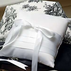  Ivory Double Faced Satin Ribbon Ring Pillow Everything 