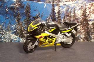 18 SCALE MAISTO DIECAST SUZUKI GSX 600R MOTORCYCLE  