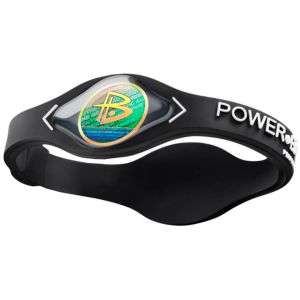 Power Balance Sport Band Bracelet   Baseball   Accessories   Black 