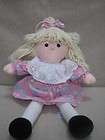 EDEN BABY PINK LAMB RATTLE PASTEL 5 INCH RARE PLUSH items in Small 