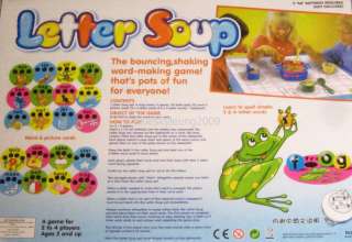 Letter Soup Bouncing Shaking Word Making Game  