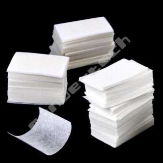 400X Lint Free Nail Art Wipes Acrylic Gel Tips Remover  