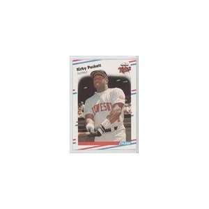  1988 Fleer Glossy #19   Kirby Puckett Sports Collectibles