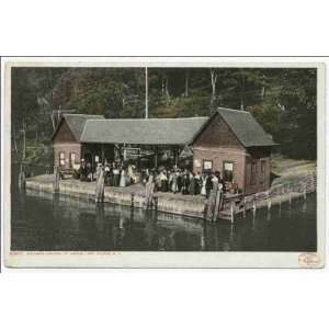   Hague Steamer Landing, Lake George, N. Y 1898 1931