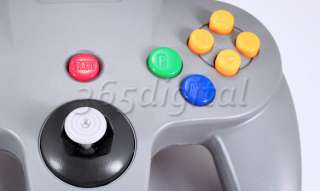 For Super Nintendo 64 N64 Systern Gray Game JoyPad Controller New Hot 