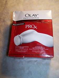 OLAY Professional ProX Advanced Cleansing System Brush & Cleanser NEW 