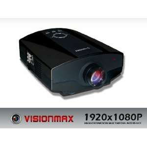    Visionmax Digital LCD Projector 1920x1080P ModelHD 4K Electronics