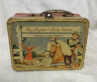 Roy Rogers and Dale Evans Lunch Box OLD  