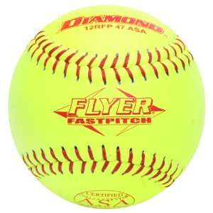   Sports 12RFP 47 375 Leather Cover Fastpitch Softball, Dozen (12 Inch
