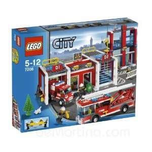  Lego City Fire Station Style# 7208 Toys & Games